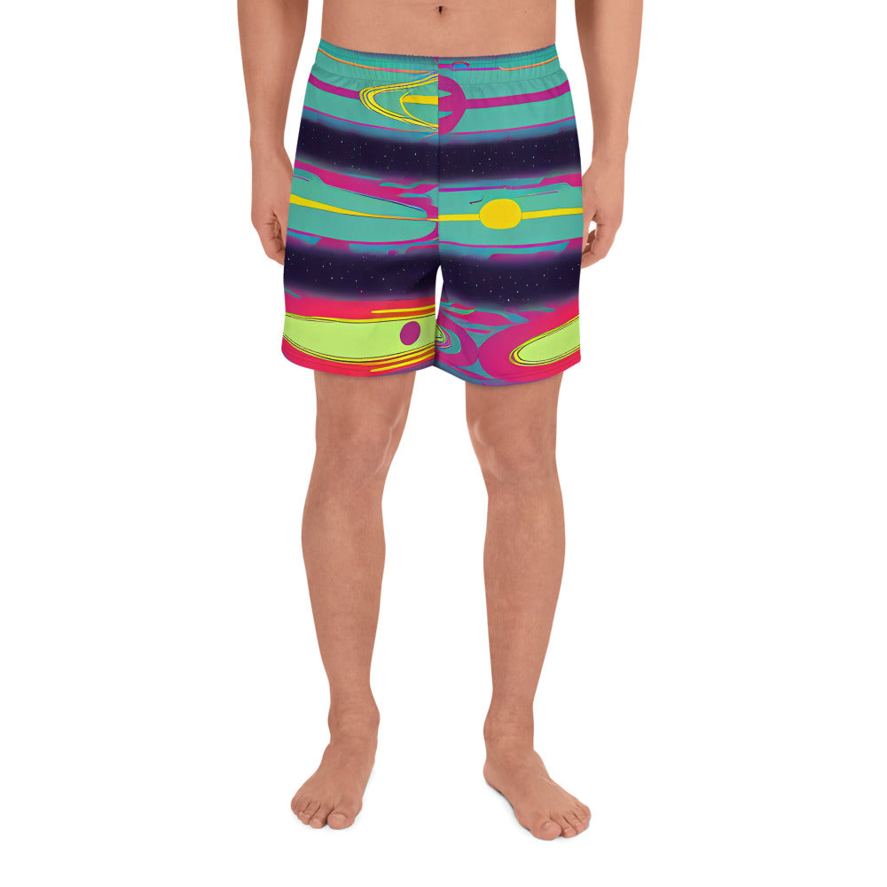 Men's Athletic Shorts - Astro Pop