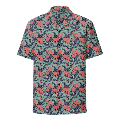 Button Shirt - Cosmic Coral