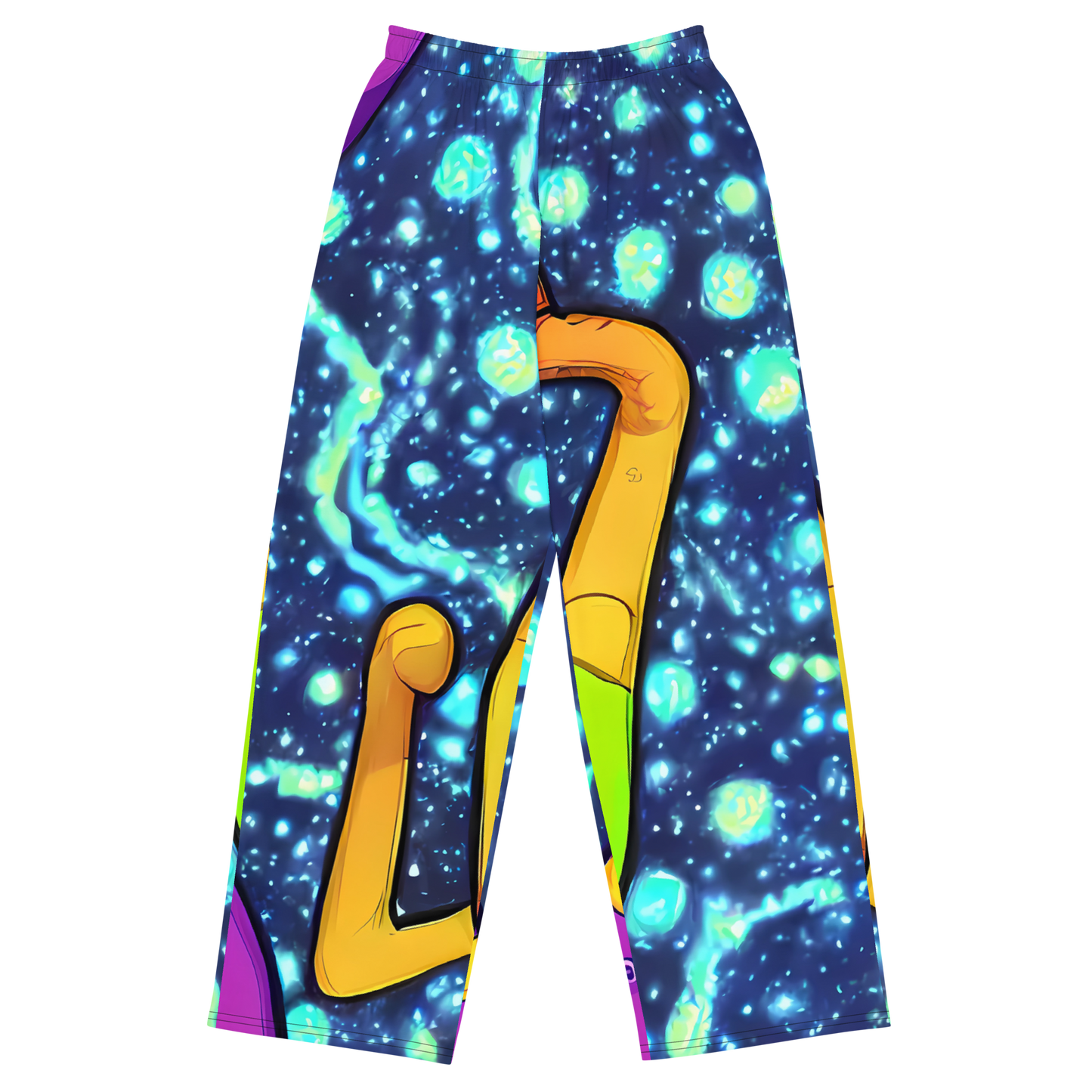 Wide-Leg Pants - Cosmic Siblings