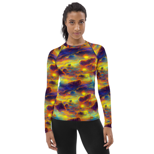 Women's Rash Guard - Averin's Nebula