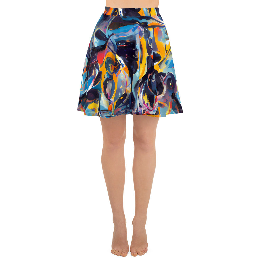 Skater Skirt - Vivid Whirl