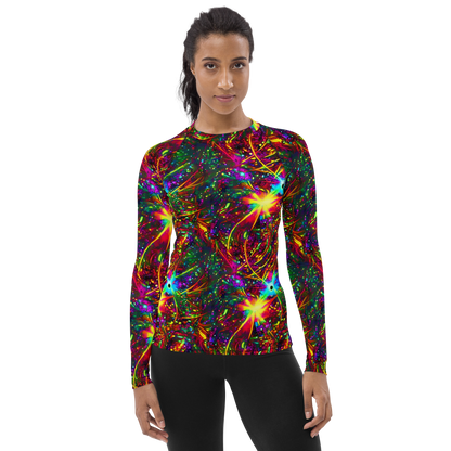 Women's Rash Guard - Stellar Burst