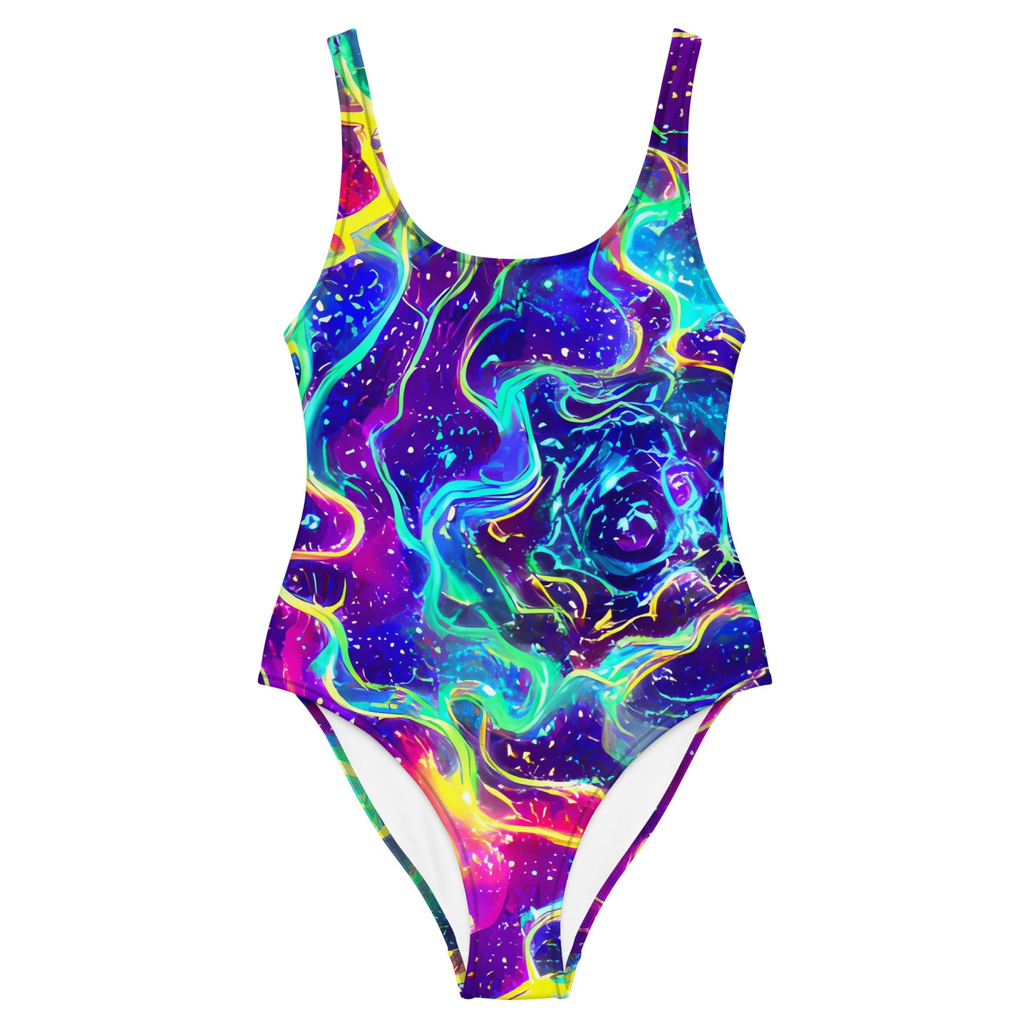One-Piece Swimsuit - Liquid Light Show