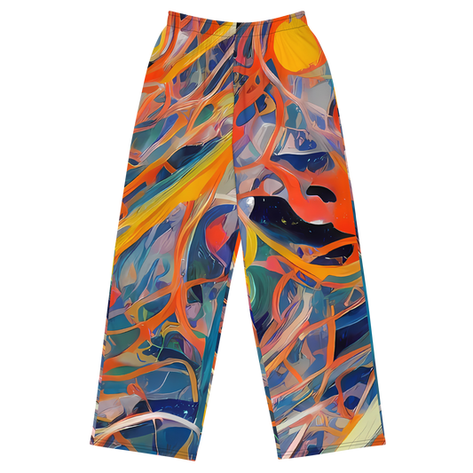 Wide-Leg Pants - Vivid Tangle