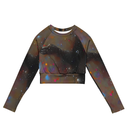 Long Sleeve Crop Top - Kohn Confetti
