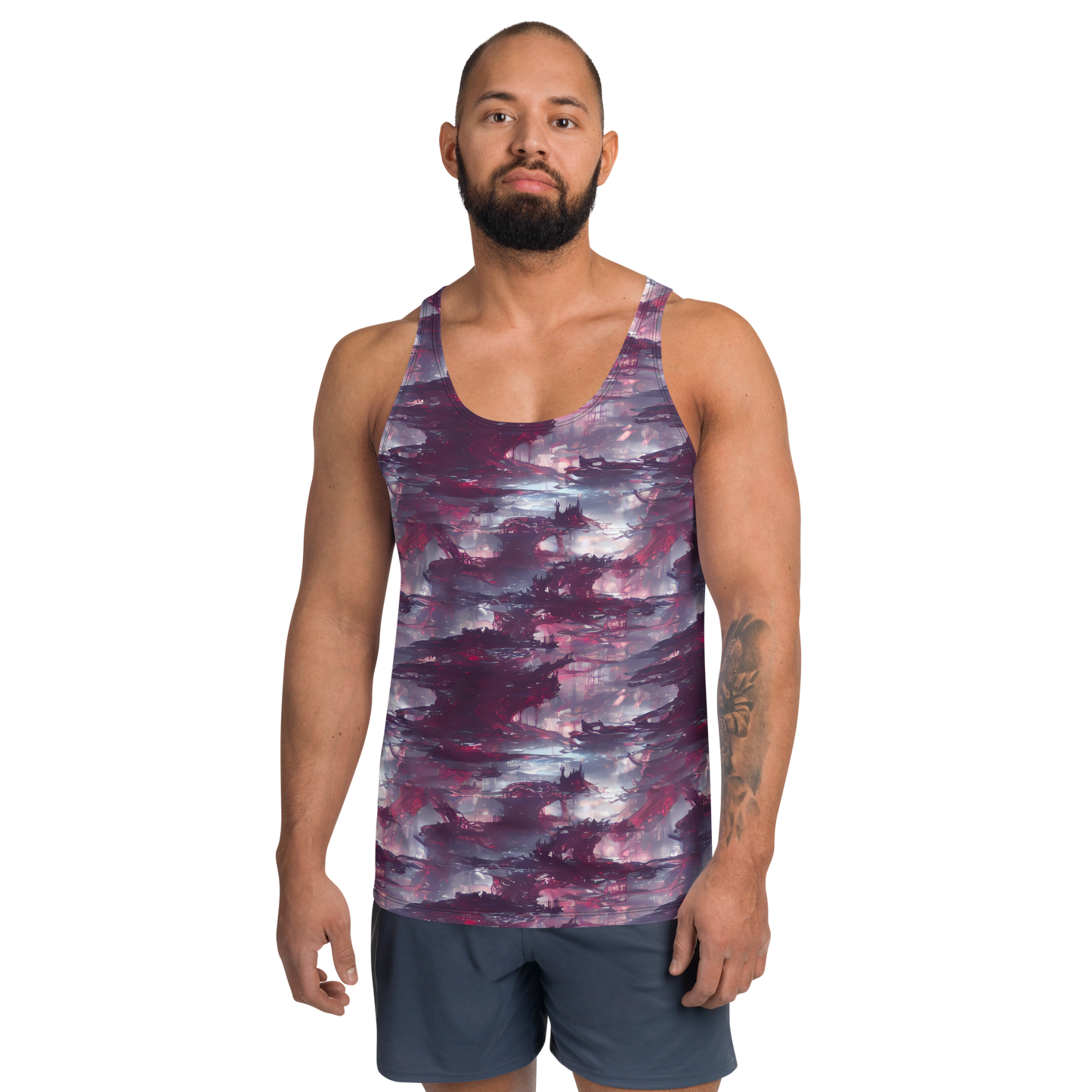Men's Tank Top - Twilight Fortresses