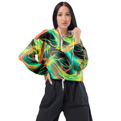 Women's Cropped Windbreaker - Vital Strands