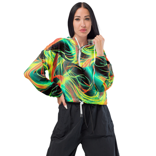 Women's Cropped Windbreaker - Vital Strands