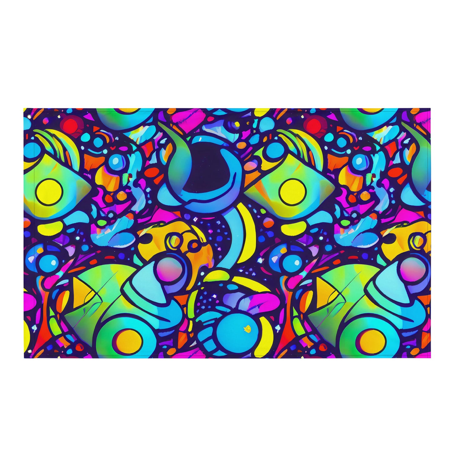 Flag - Neon Graffscape