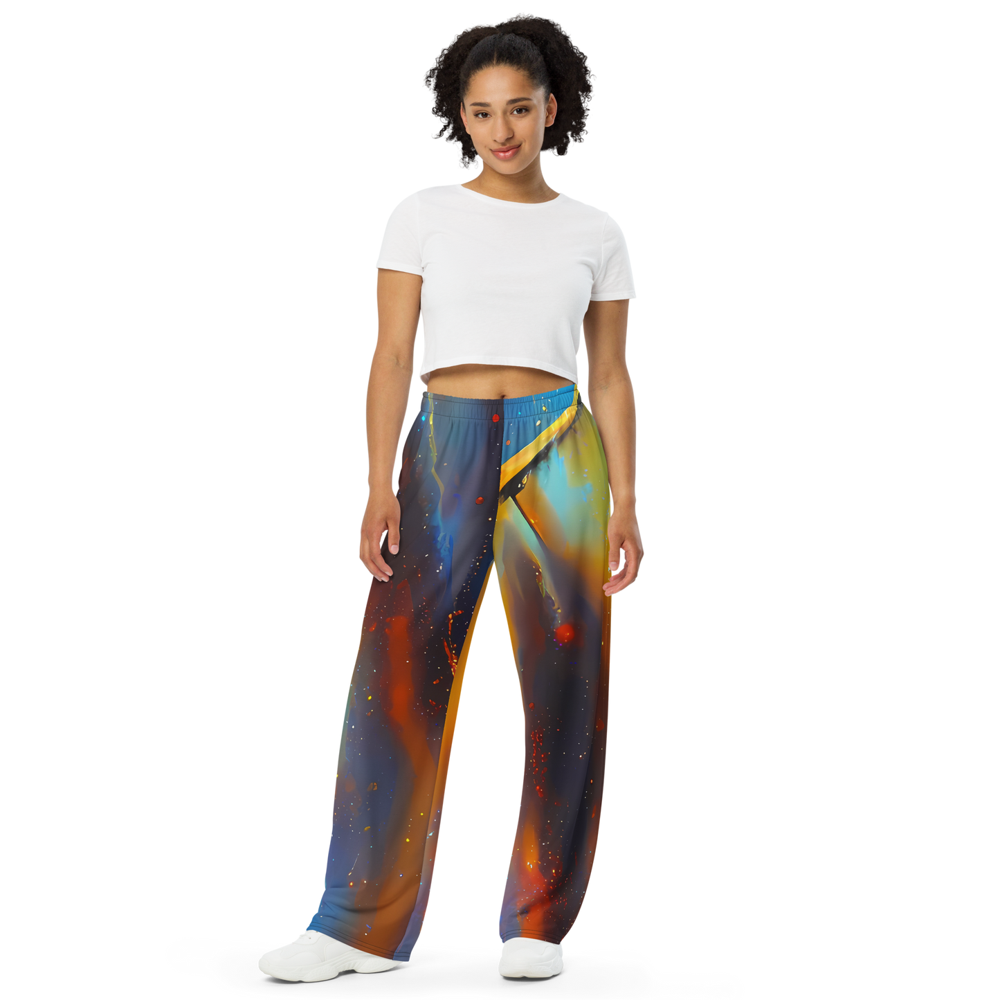 Wide-Leg Pants - Pliique Spectrum