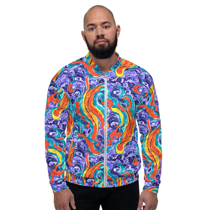 Bomber Jacket - Galactic Waves