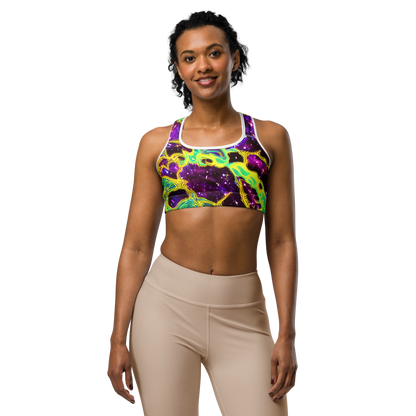 Sports Bra - Galactic Web