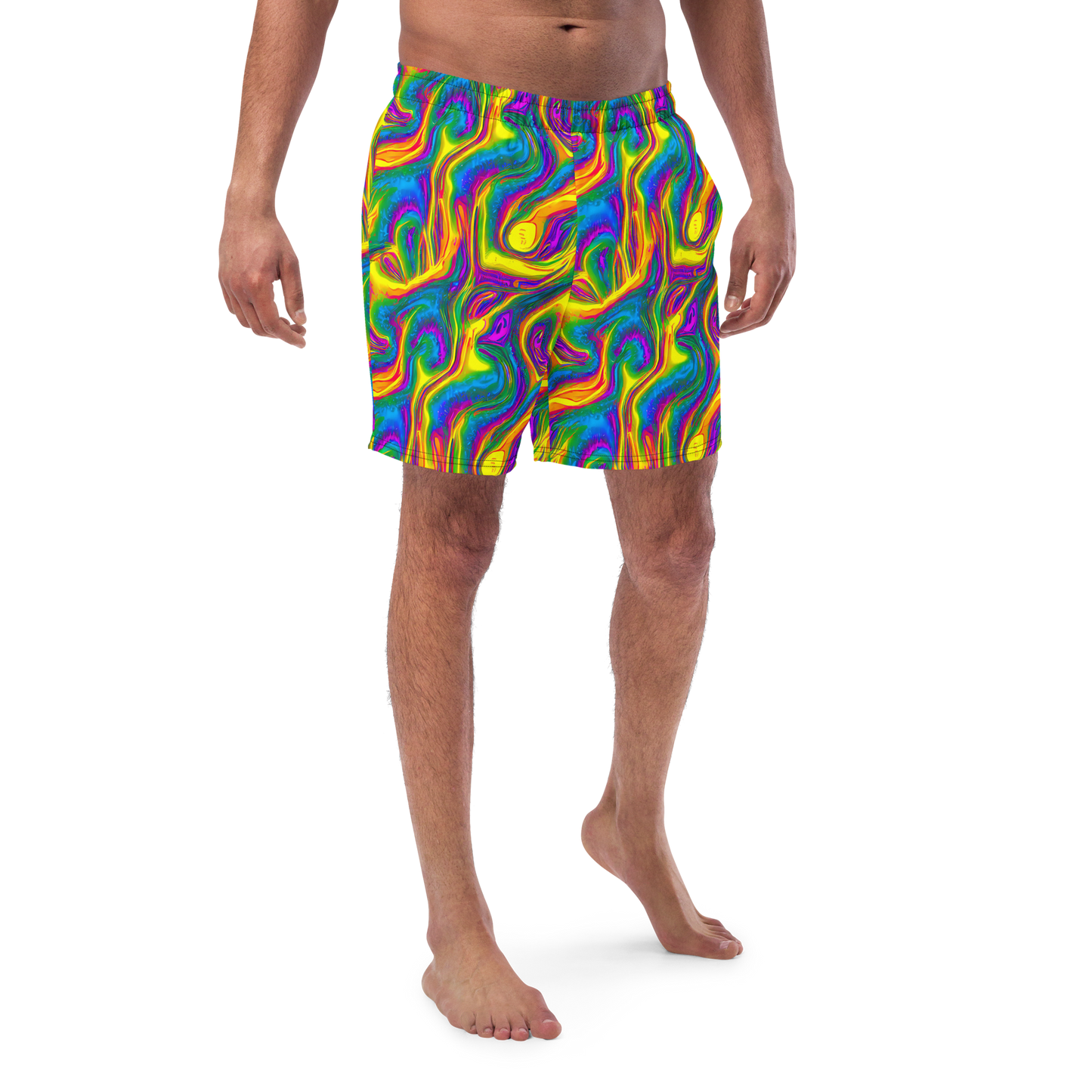 Swim Trunks - Electric Aurora