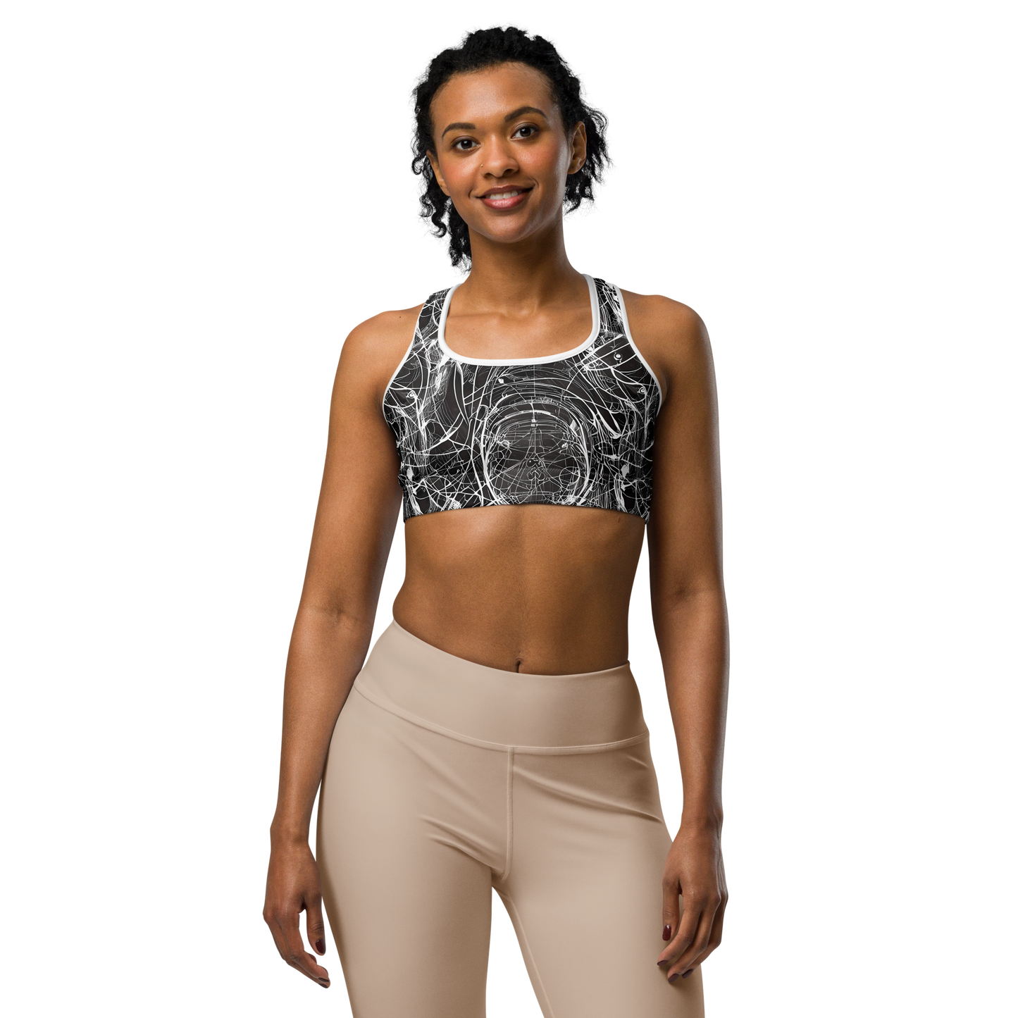 Sports Bra - Nexus of Lines