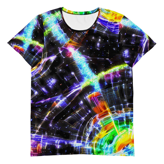 Men's Athletic T-Shirt - Hirschl's Vortex