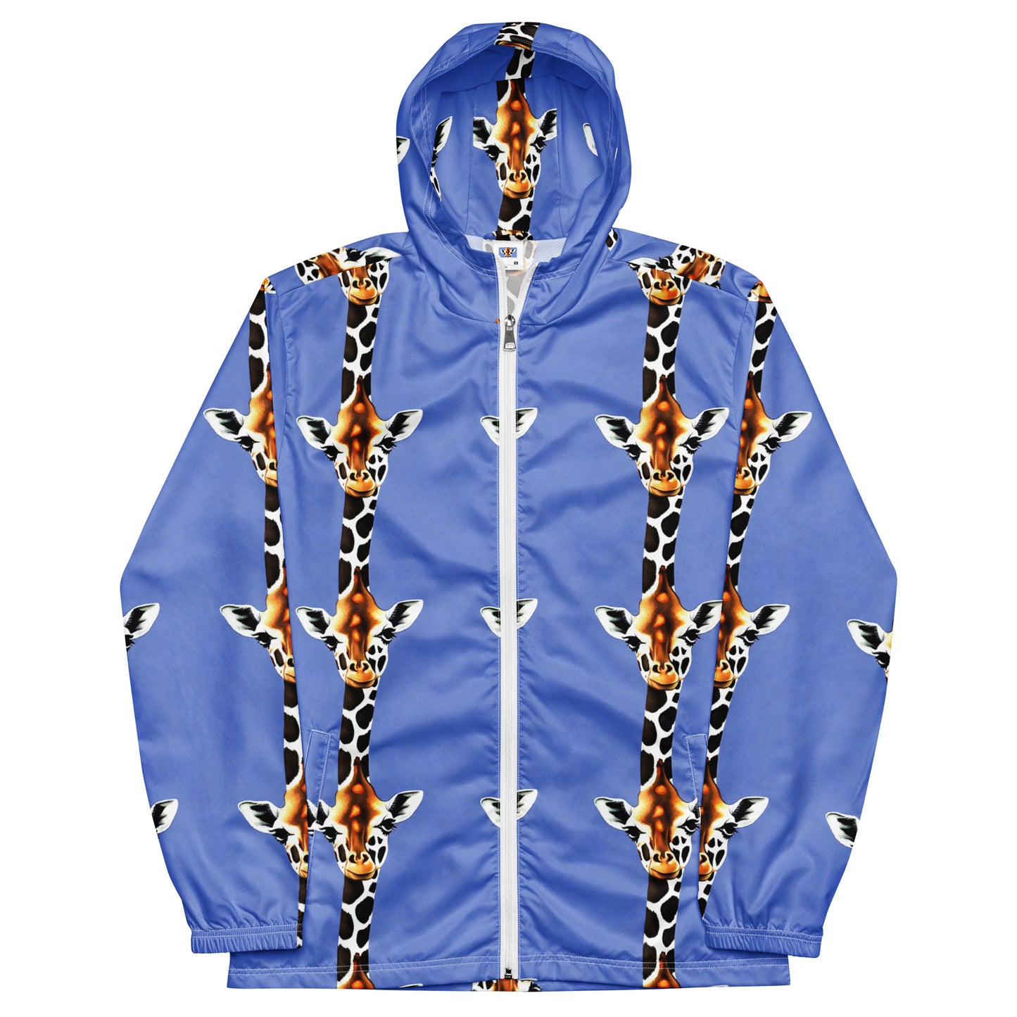 Men's Windbreaker - Giraffe Glow