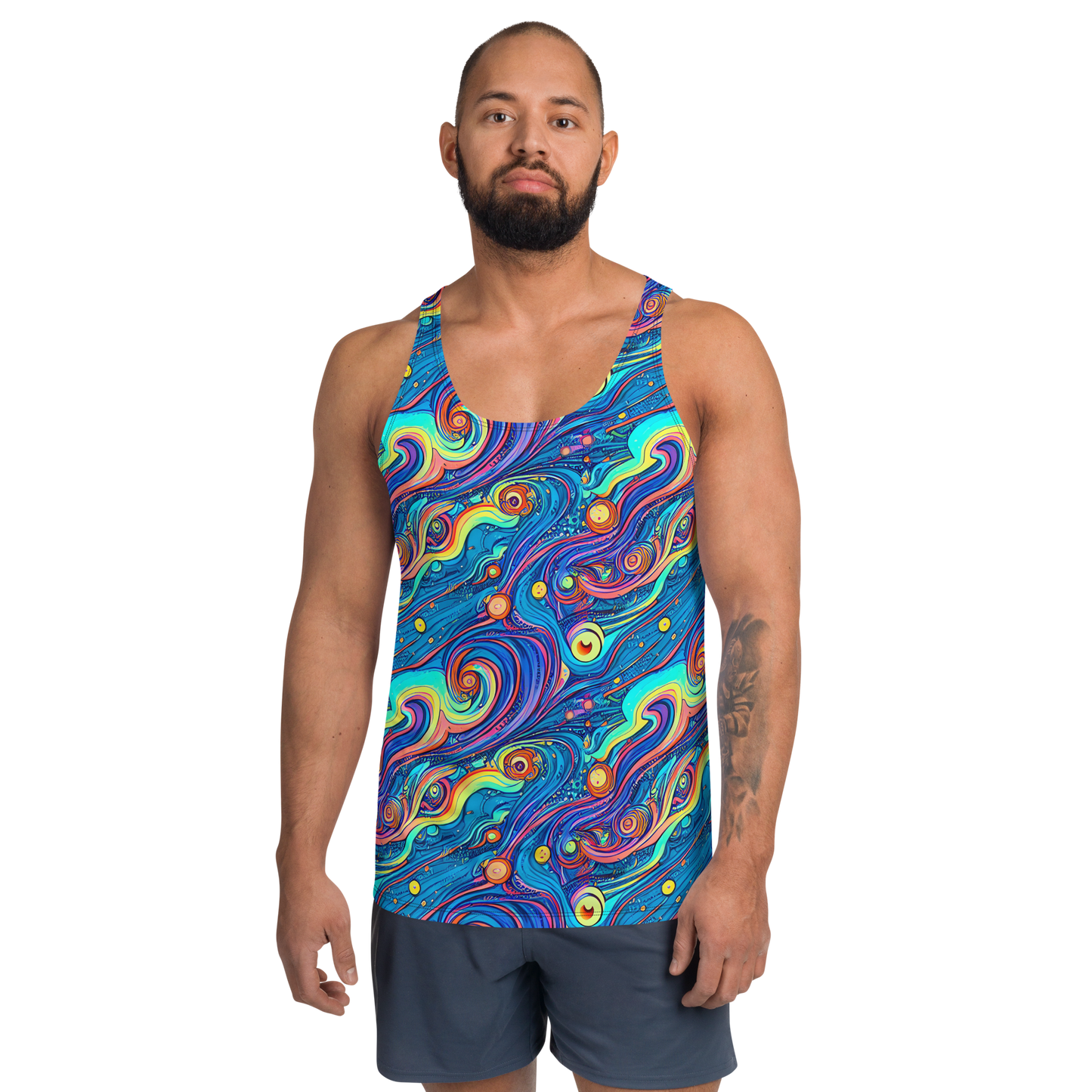 Men's Tank Top - Echoes of Vortex