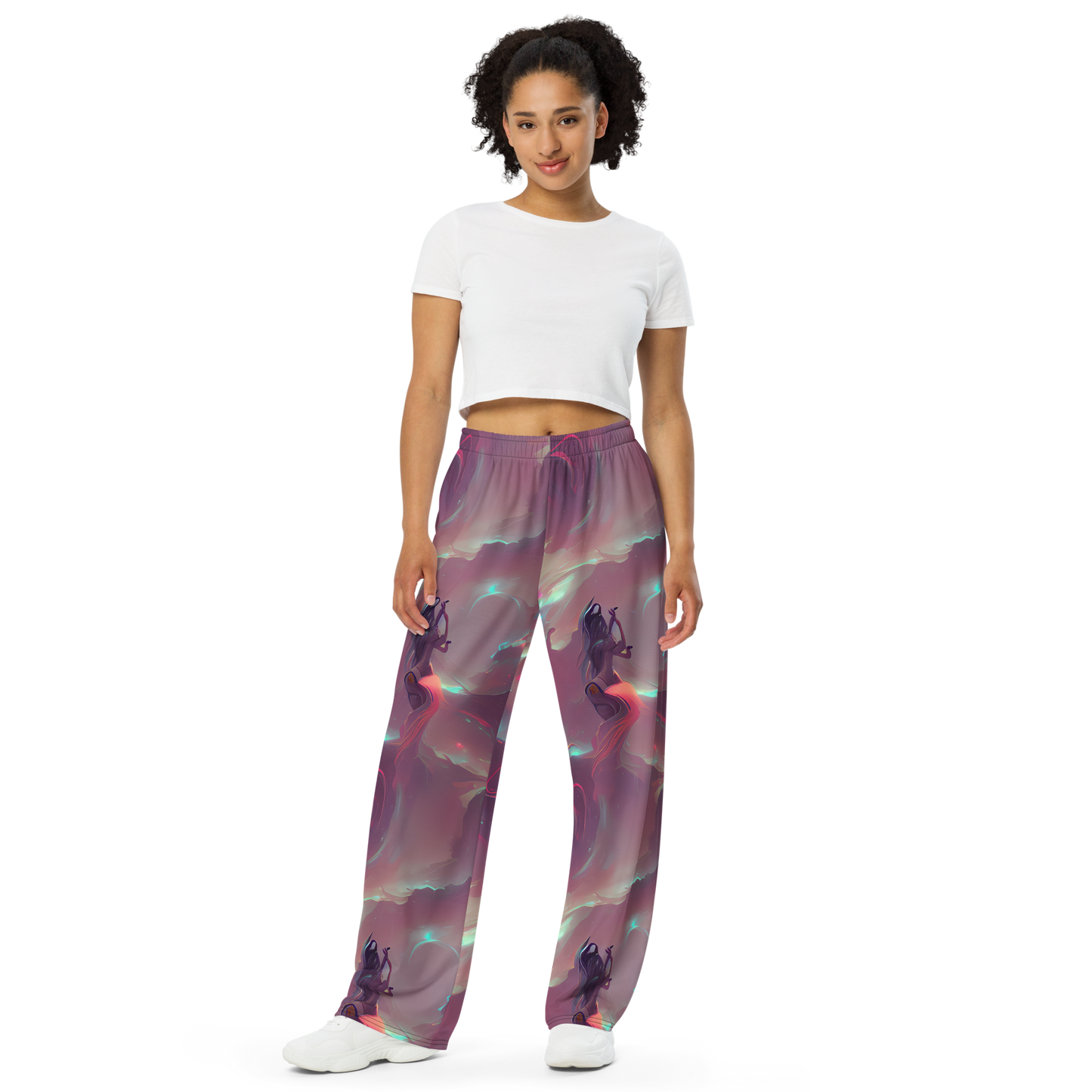 Wide-Leg Pants - Astral Illusions