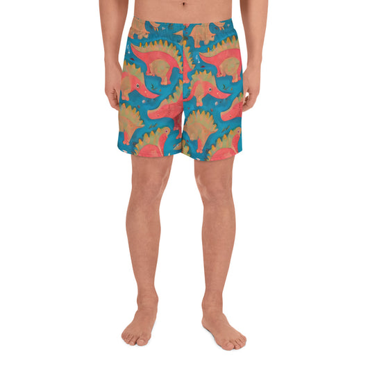 Men's Athletic Shorts - Jurassic Jive