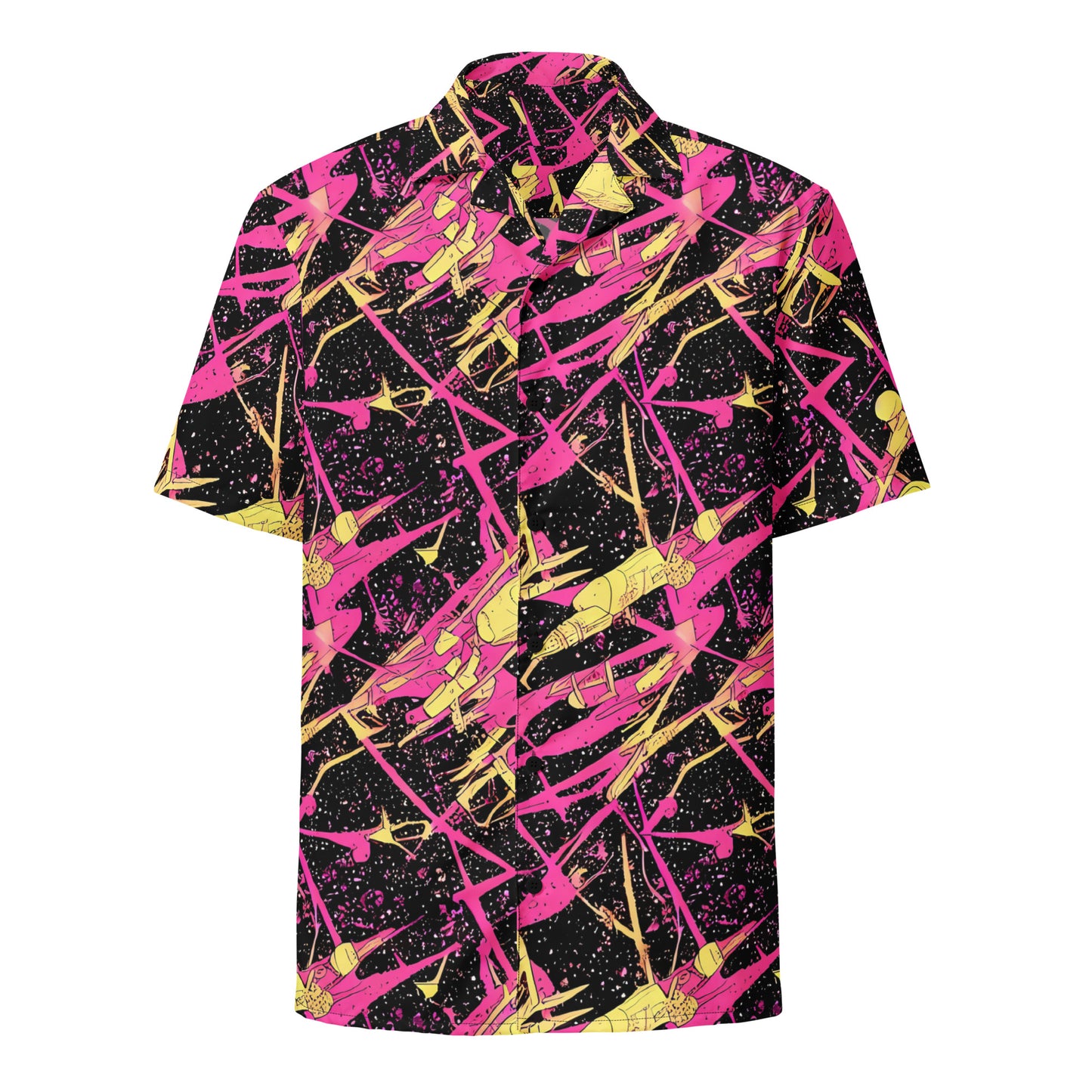 Button Shirt - Galaxy Graffiti