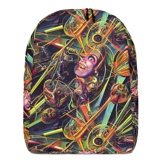 Minimalist Backpack - Psychedelic Deep Space