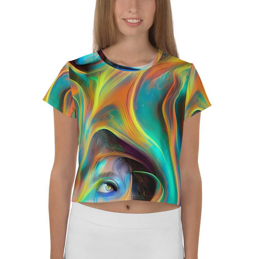 Women's Crop Tee - Dreamweaver Fusion