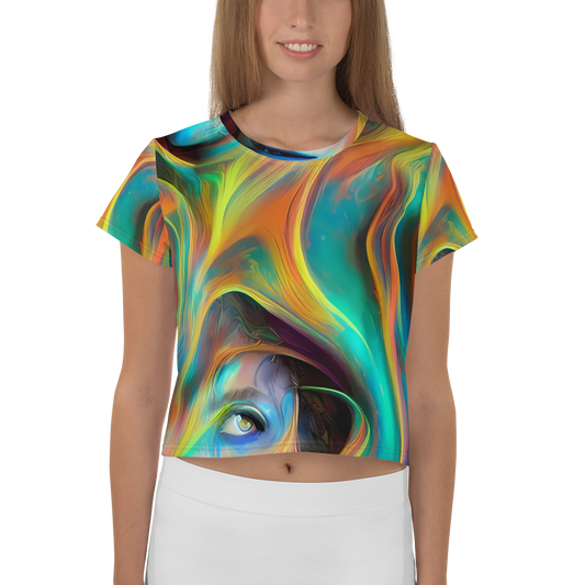 Women's Crop Tee - Dreamweaver Fusion