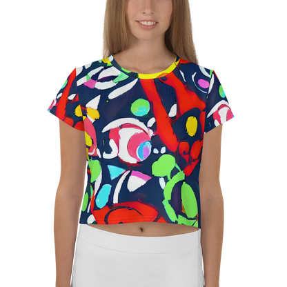 Women's Crop Tee - Chagall's Dream