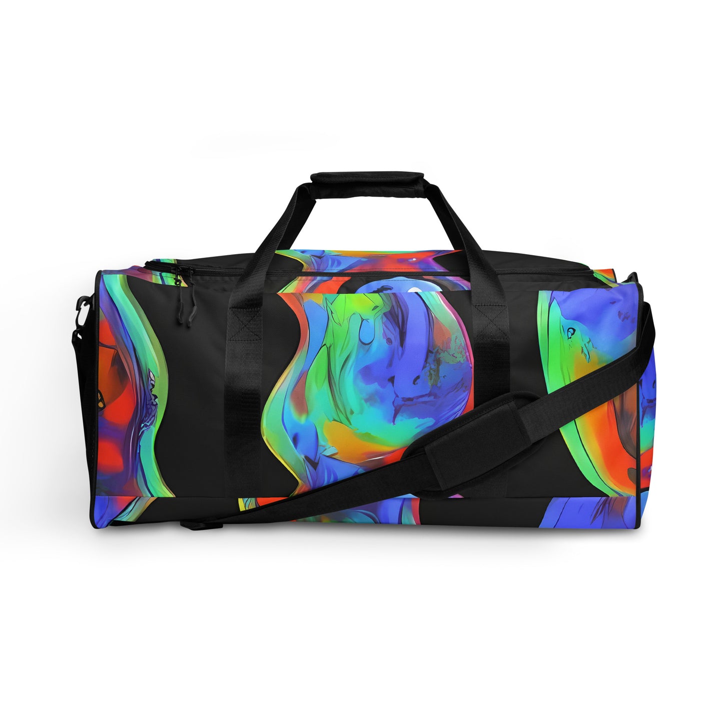 Duffle Bag - Vibrant Vortices