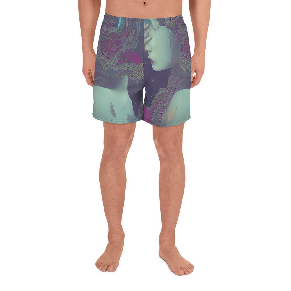 Men's Athletic Shorts - Ethereal Muse