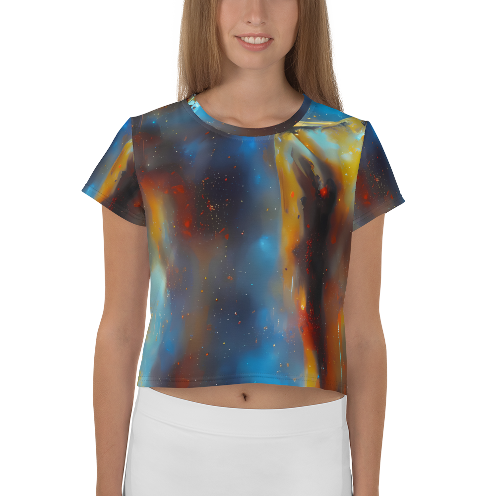 Women's Crop Tee - Chromatique Veil