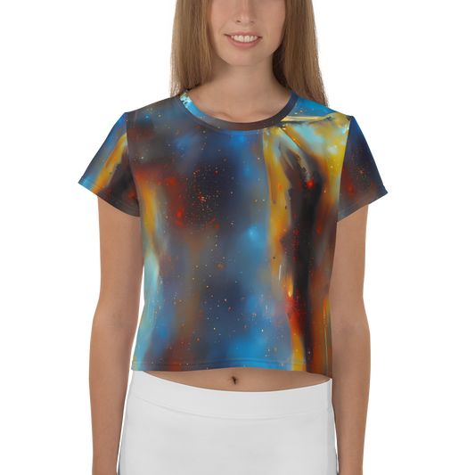 Women's Crop Tee - Chromatique Veil