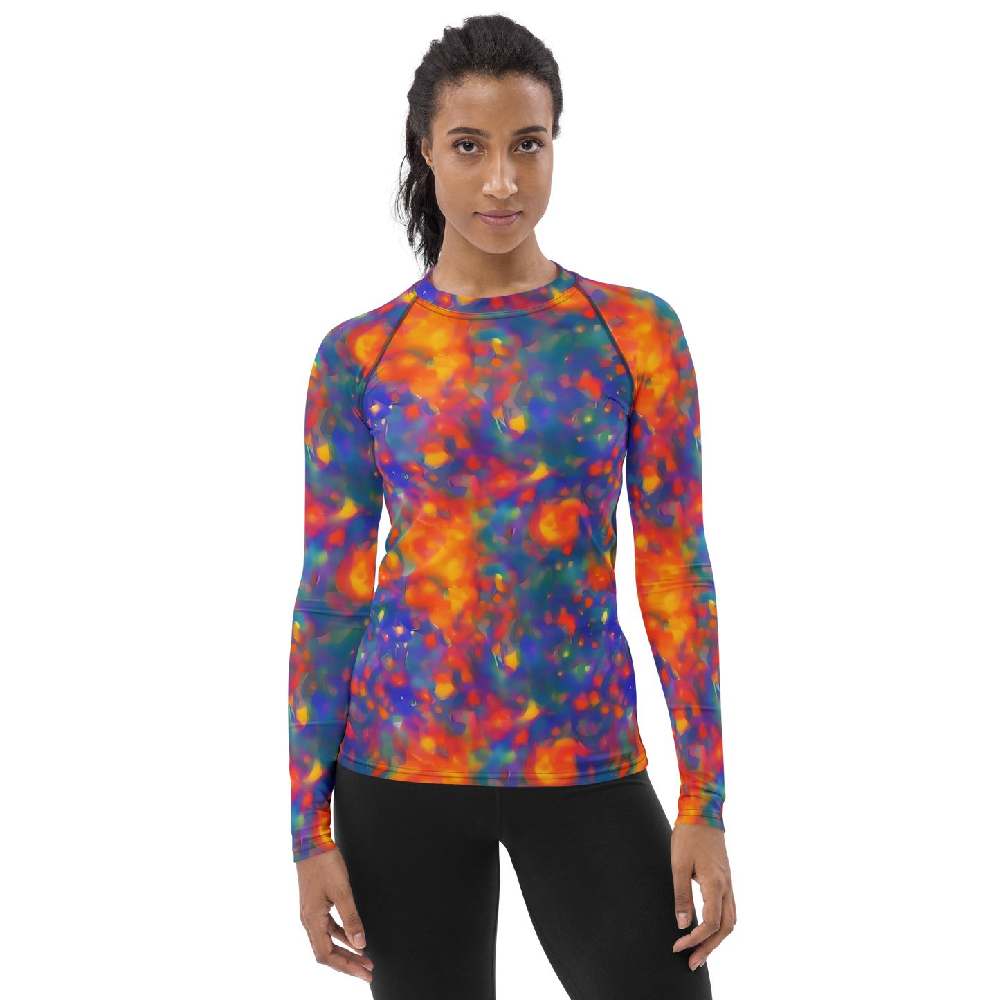 Women's Rash Guard - Nolde Nebula