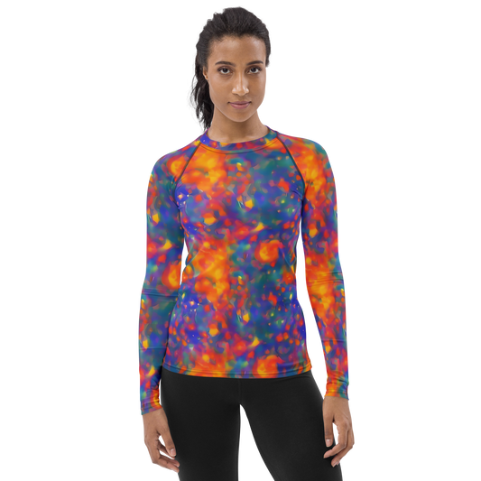 Women's Rash Guard - Nolde Nebula