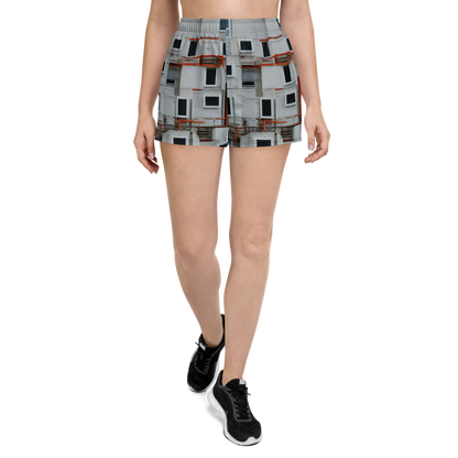 Women’s Athletic Shorts - Industrial Reverie
