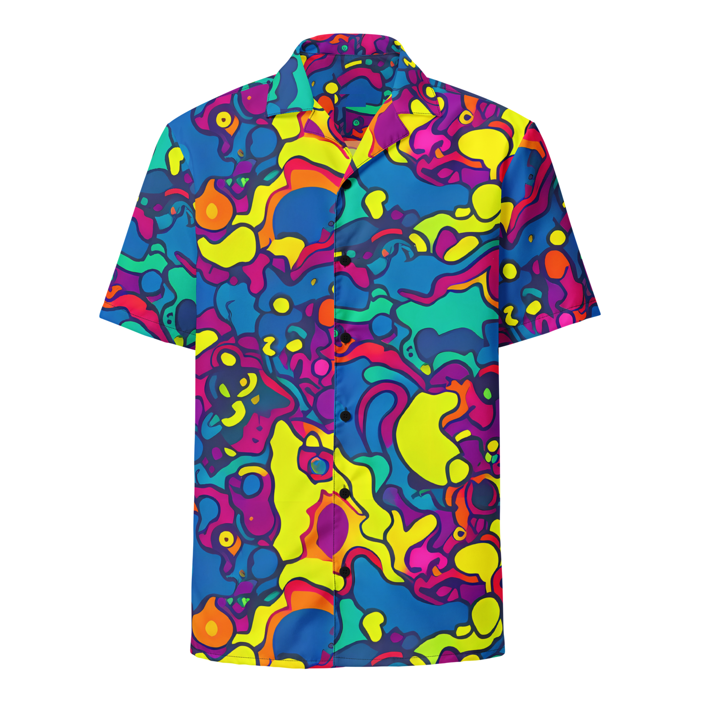 Button Shirt - Colorful Chaos