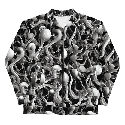 Bomber Jacket - Fluid Monochrome