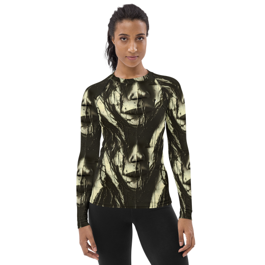 Women's Rash Guard - Eclipse Veil