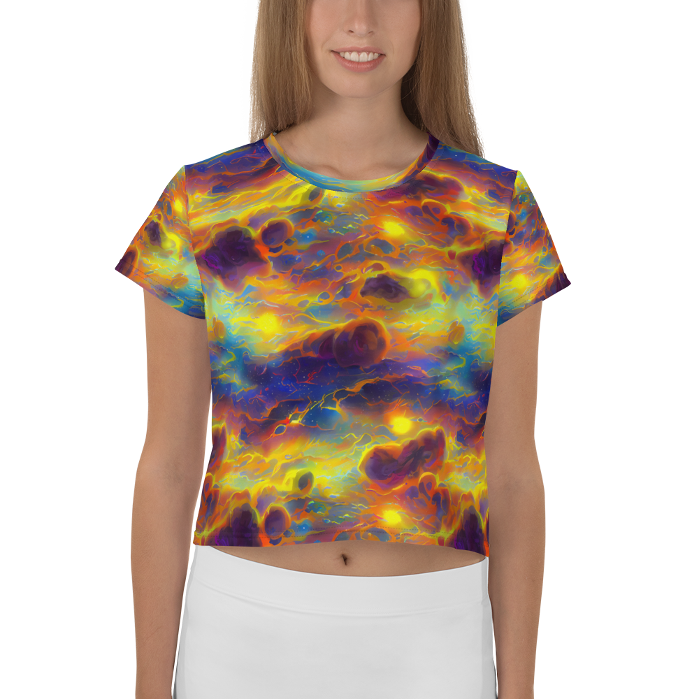 Women's Crop Tee - Averin's Nebula