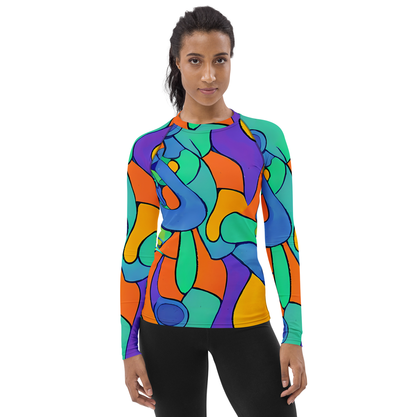 Women's Rash Guard - Archipenko Dream