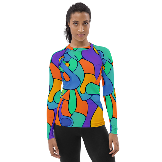 Women's Rash Guard - Archipenko Dream