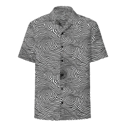 Button Shirt - Black And White Rhapsody