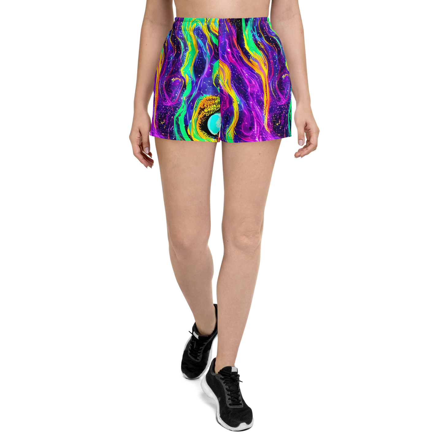 Women’s Athletic Shorts - Jackson Swirl