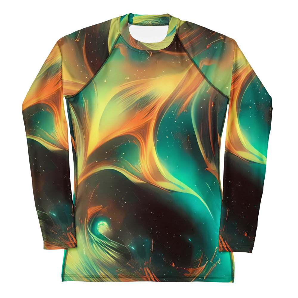 Women's Rash Guard - Templar Echo