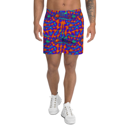 Men's Athletic Shorts - Nebula Tides