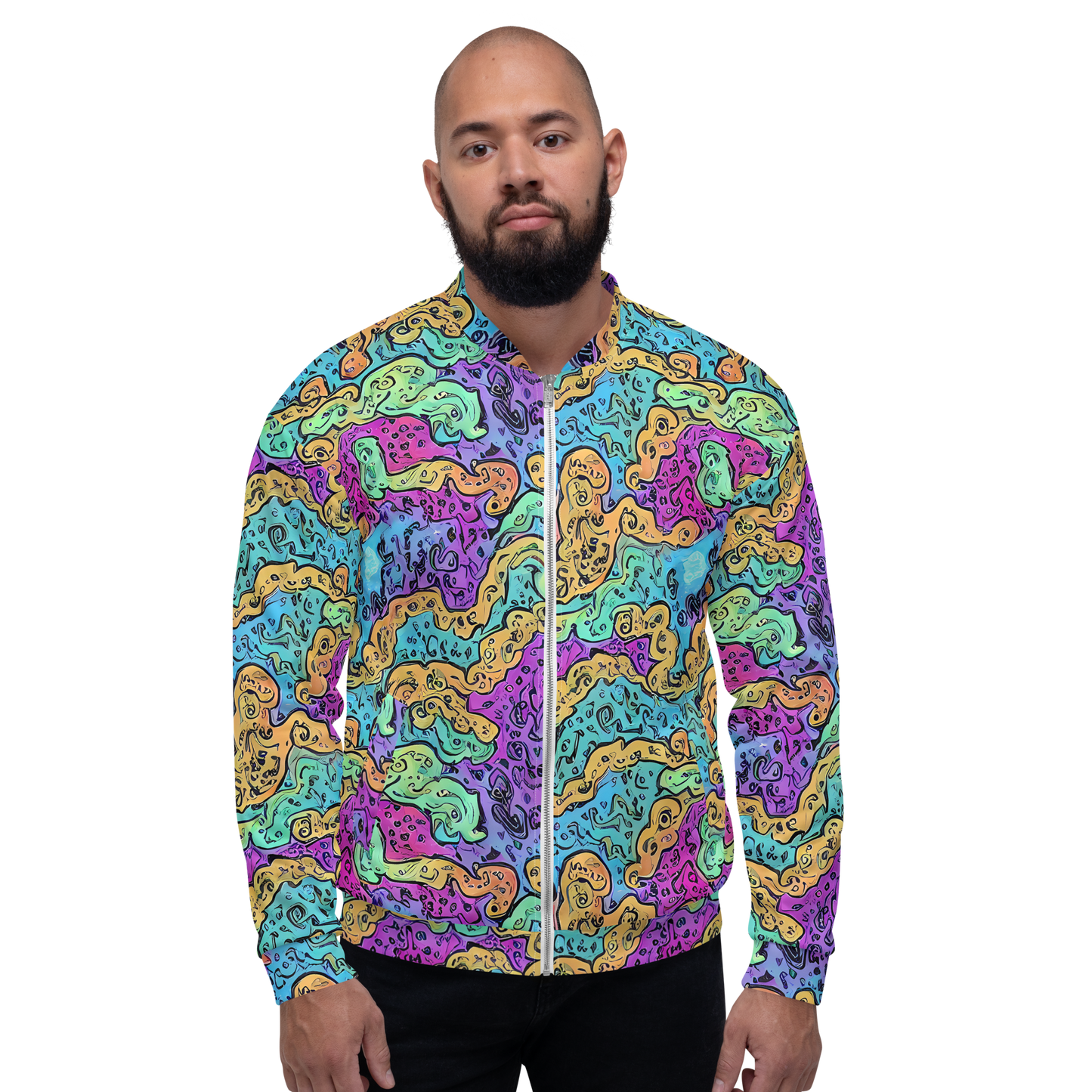 Bomber Jacket - Intergalactic Graffiti