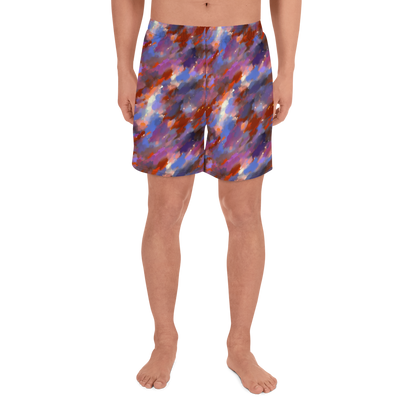 Men's Athletic Shorts - Celestial Brushstroke