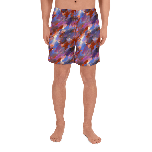 Men's Athletic Shorts - Celestial Brushstroke