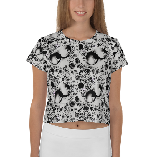 Women's Crop Tee - Crater Swirl