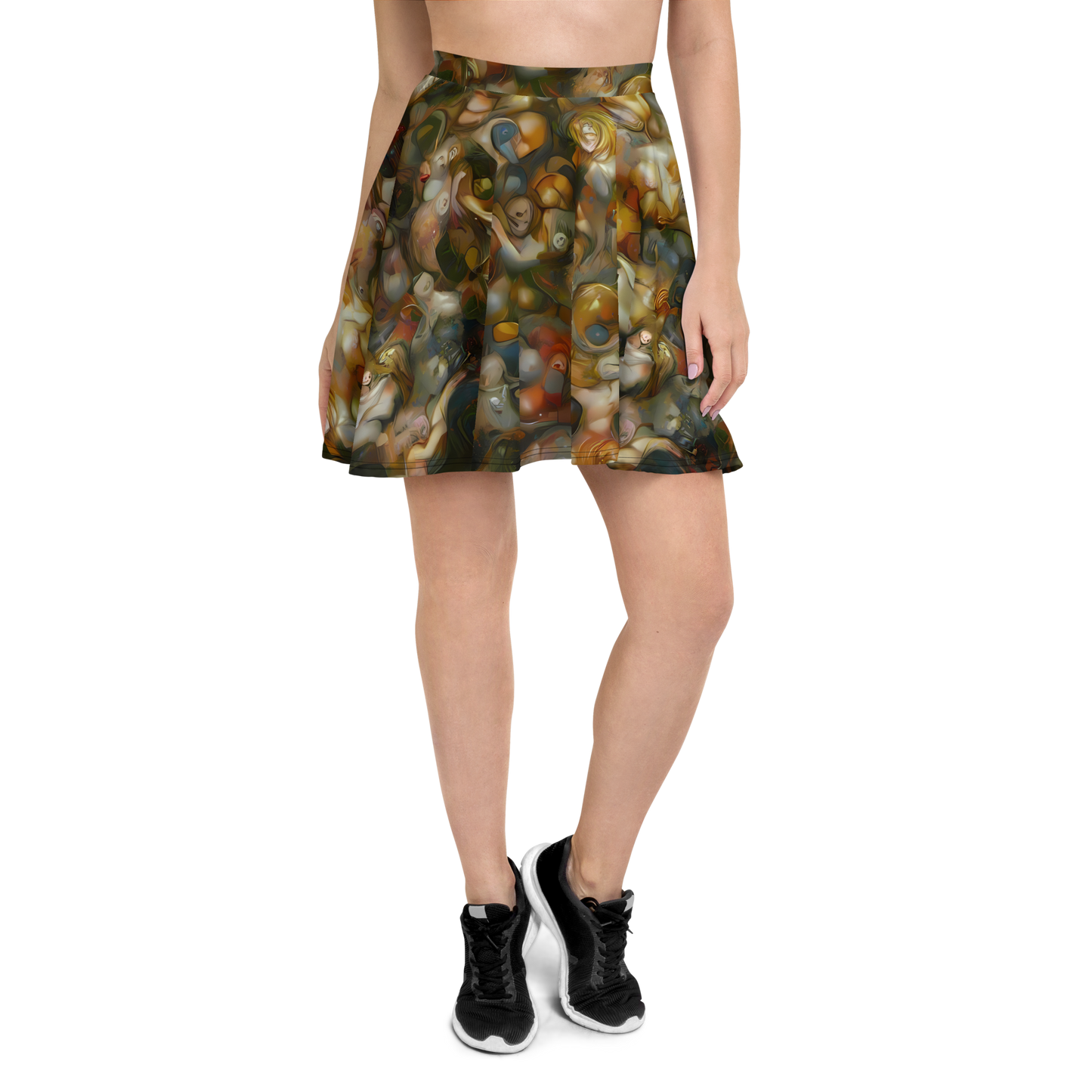 Skater Skirt - Cryptic Canvas